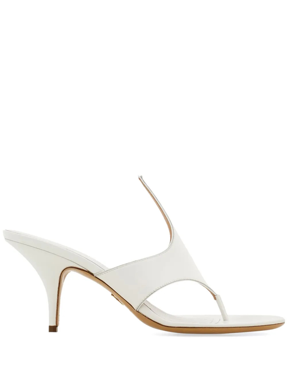 Ferragamo Fiamma Sandals | White | FARFETCH | Farfetch Global