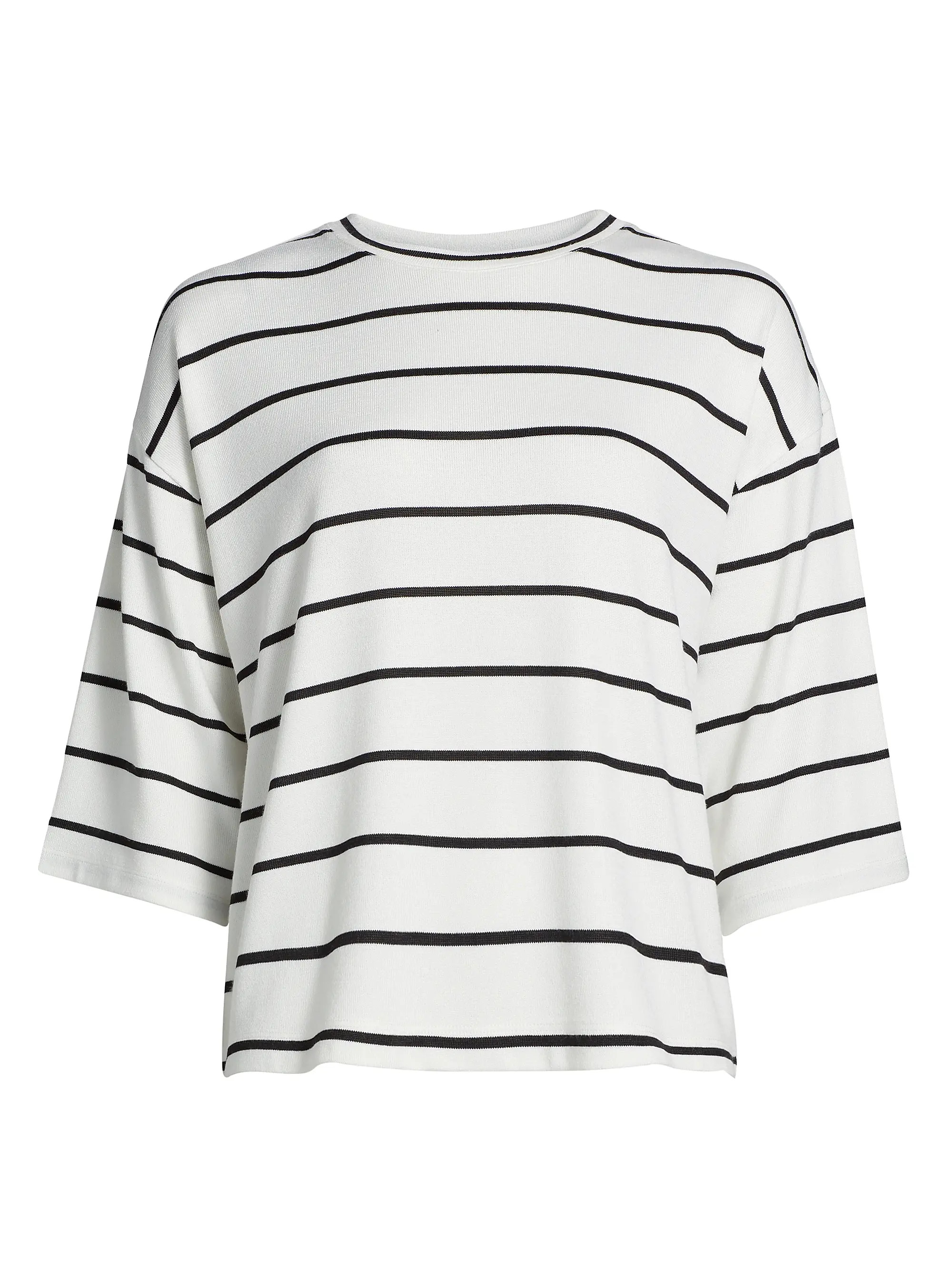 Striped Wide Sleeve T-Shirt | Saks Fifth Avenue