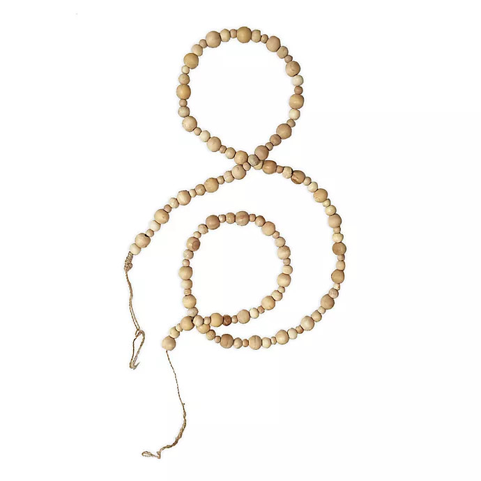 Bee & Willow™ Home Beaded 72-Inch Garland | Bed Bath & Beyond