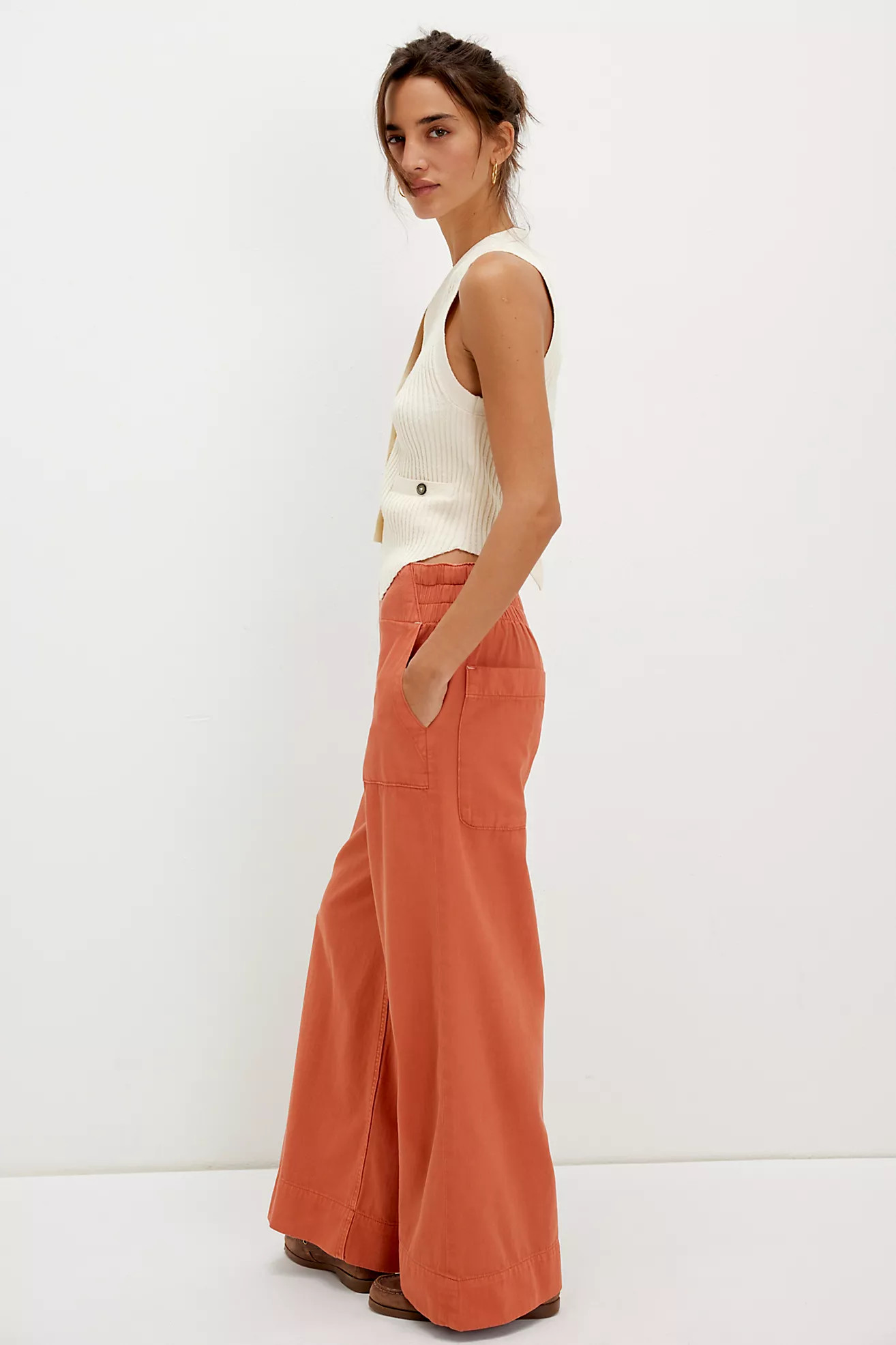 We The Free Breezy Denim Pull-On Jeans | Free People (Global - UK&FR Excluded)