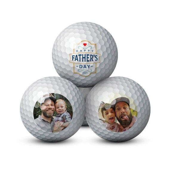 Personalized Custom Golf Balls  3 Pack  Custom Father's | Etsy | Etsy (US)