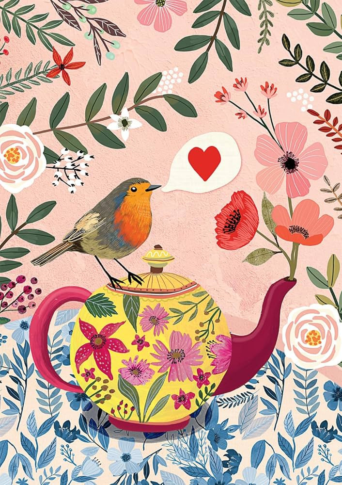 Buffalo Games - Mia Charro - Love, Bird - 500 Piece Jigsaw Puzzle for Adults -Challenging Puzzle ... | Amazon (US)