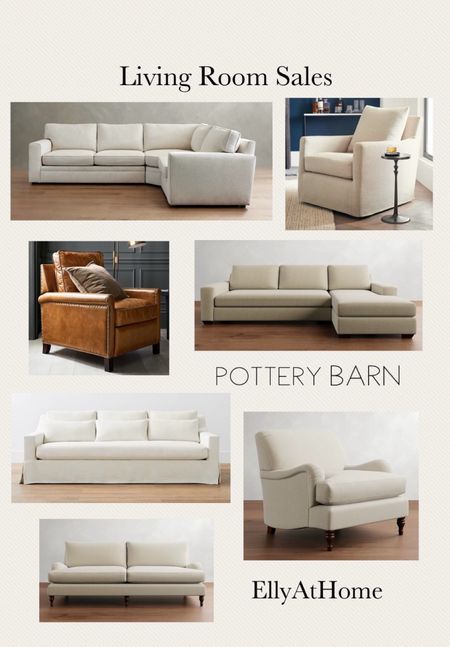 4th of July Living room sales at Pottery Barn! Shop sofas, sectional, recliners, accent chairs in a variety of styles and fabrics. Summer home refresh  

#LTKHome #LTKSaleAlert