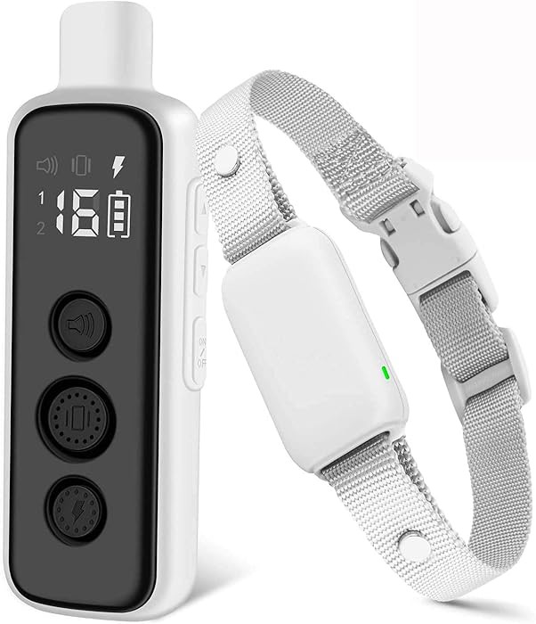 Bousnic Shock Collar for Dogs - Waterproof Rechargeable Dog Electric Training Collar with Remote ... | Amazon (US)