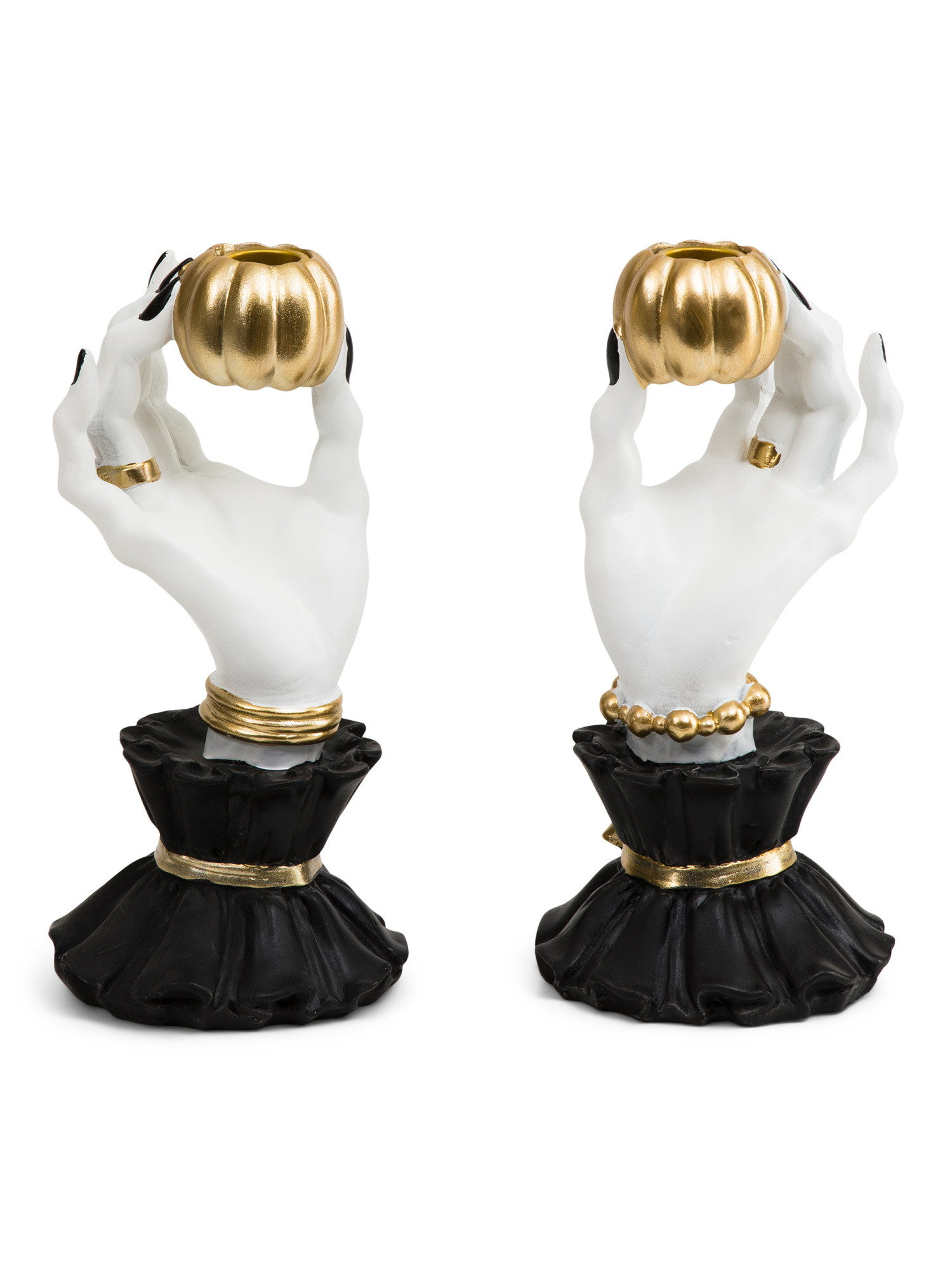 2pk Witch Hand Candle Holders | TJ Maxx