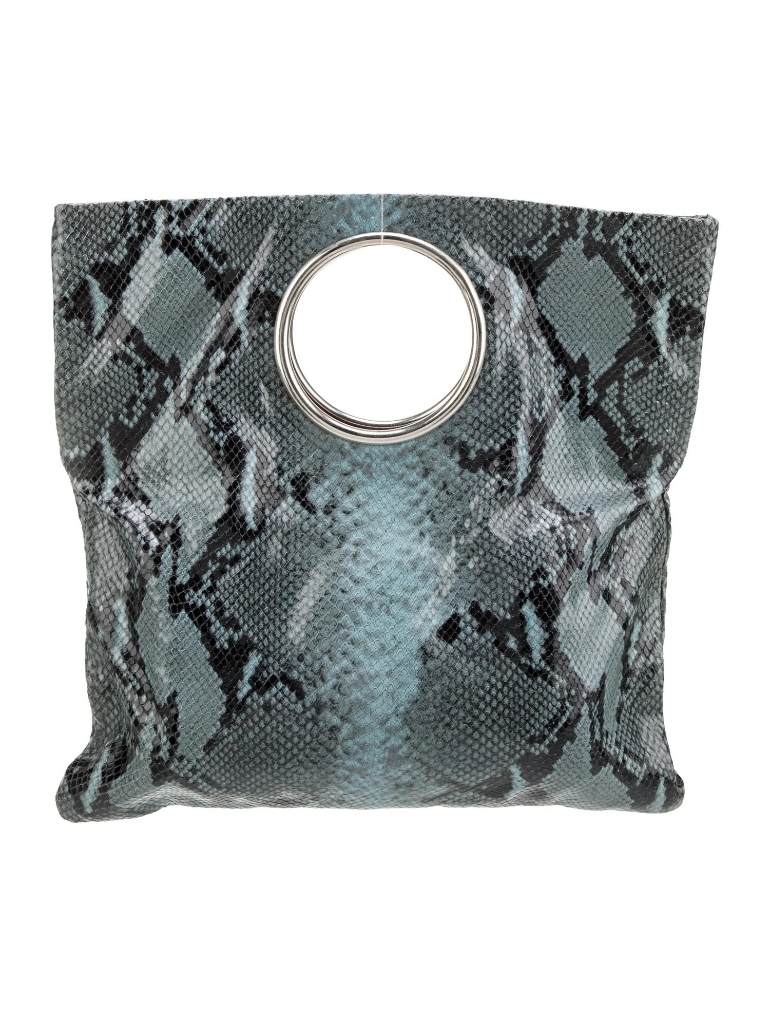 Snakeskin Top Handle Bag | The RealReal