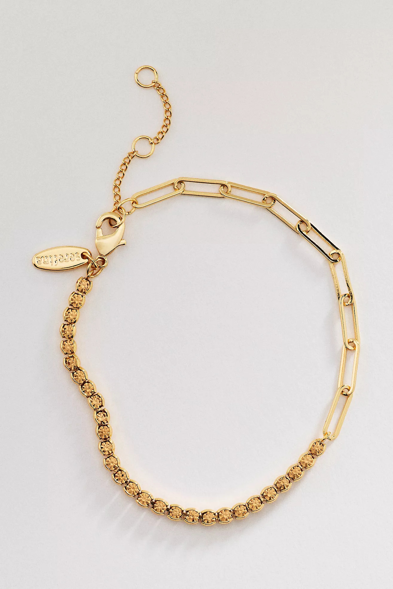 Dainty Colorful Crystal Bracelet | Anthropologie (US)