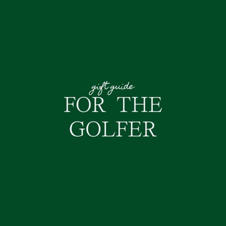 gift guide for the golfers in your life!!! 

#LTKGiftGuide #LTKfindsunder100 #LTKHoliday