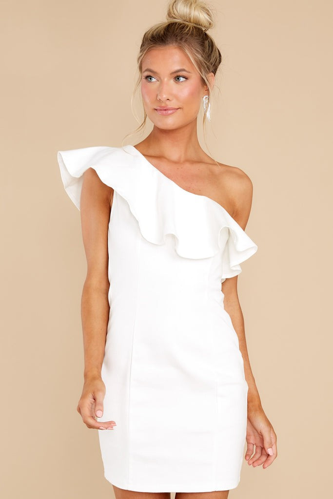 Stylish Babe White Dress | Red Dress 