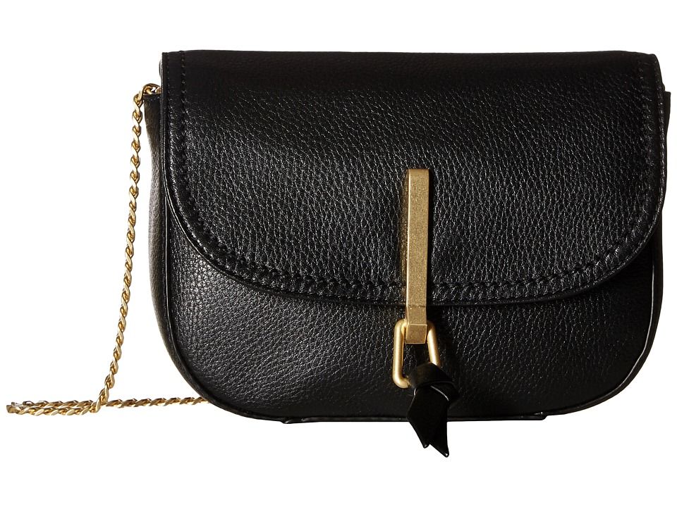 Vera Bradley - Carson Mini Saddle Bag (Black) Bags | Zappos