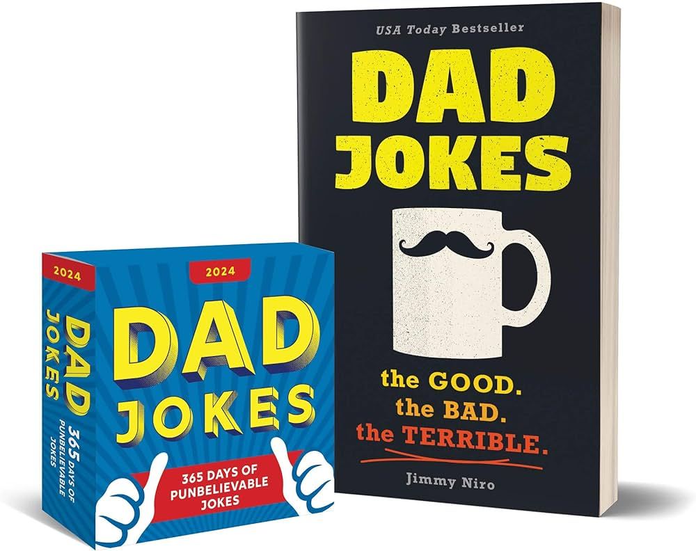Dad Jokes 2024 Boxed Calendar and Book Gift Set: 950+ Punderful Jokes (Humor Book & Daily Calenda... | Amazon (US)