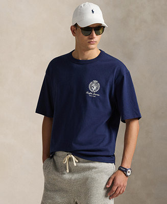 Polo Ralph Lauren Men's Relaxed-Fit Jersey Graphic T-Shirt - Macy's | Macy's