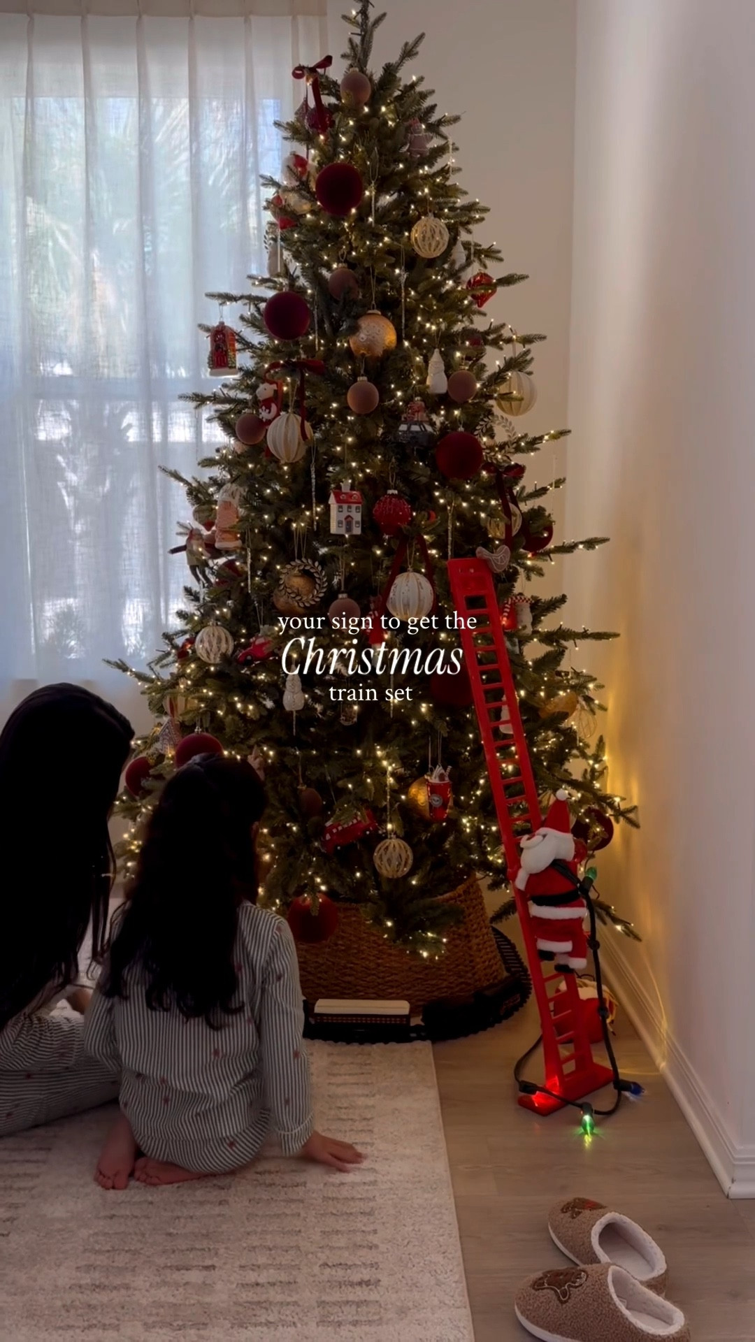 Comment TRAIN for the link! 🎅🏽🚂🌲

I got our Polar Express train set back in 2022 and gave it a tiny makeover with some gold rub & buff on the wheels. I even shared a poll in stories asking if I should paint the whole thing gold, but most of you voted to keep it classic, so gold wheels it was.

It’s become the sweetest spot for us to make Christmas memories, and I’m so glad we kept it timeless. ❤️

#christmasmagic #holidaymemories #christmastraditions #cozychristmas #holidayhome #tistheseason #polarexpress 

#LTKSeasonal #LTKHome #LTKHoliday