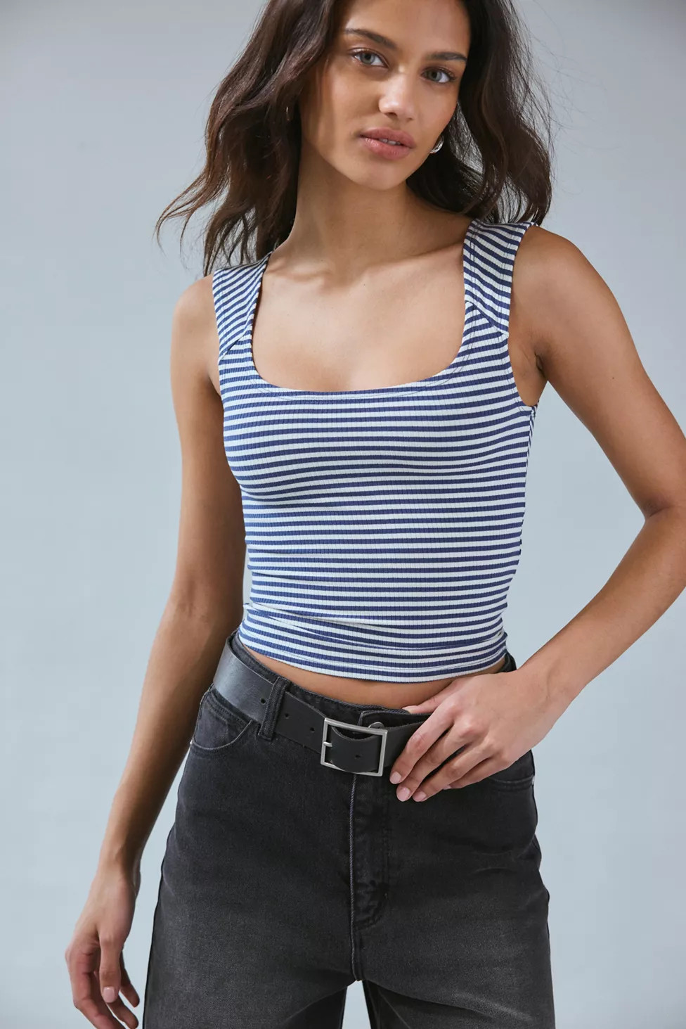 BDG Square Neck Tank Top | Urban Outfitters (US and RoW)
