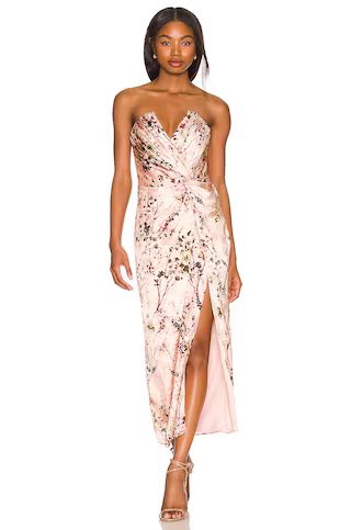 Katie May Come On Home Dress in Pink Botanical from Revolve.com | Revolve Clothing (Global)