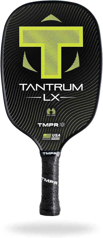 TMPR Sports Luxe Series - Pickleball Paddle with Fiberglass Face for Control and Power, 16mm Hone... | Amazon (US)