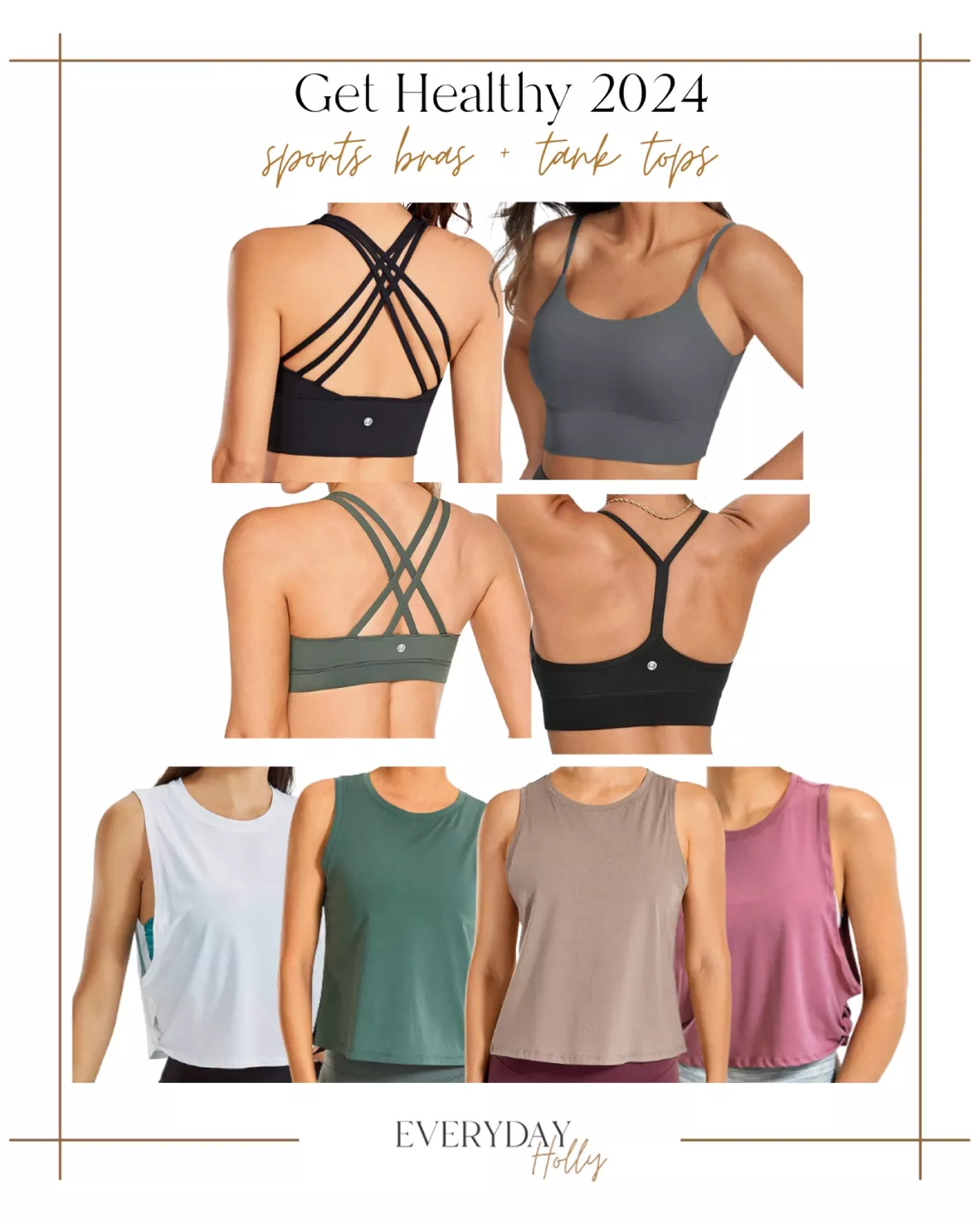 CRZ YOGA Women's Strappy Sports … curated on LTK