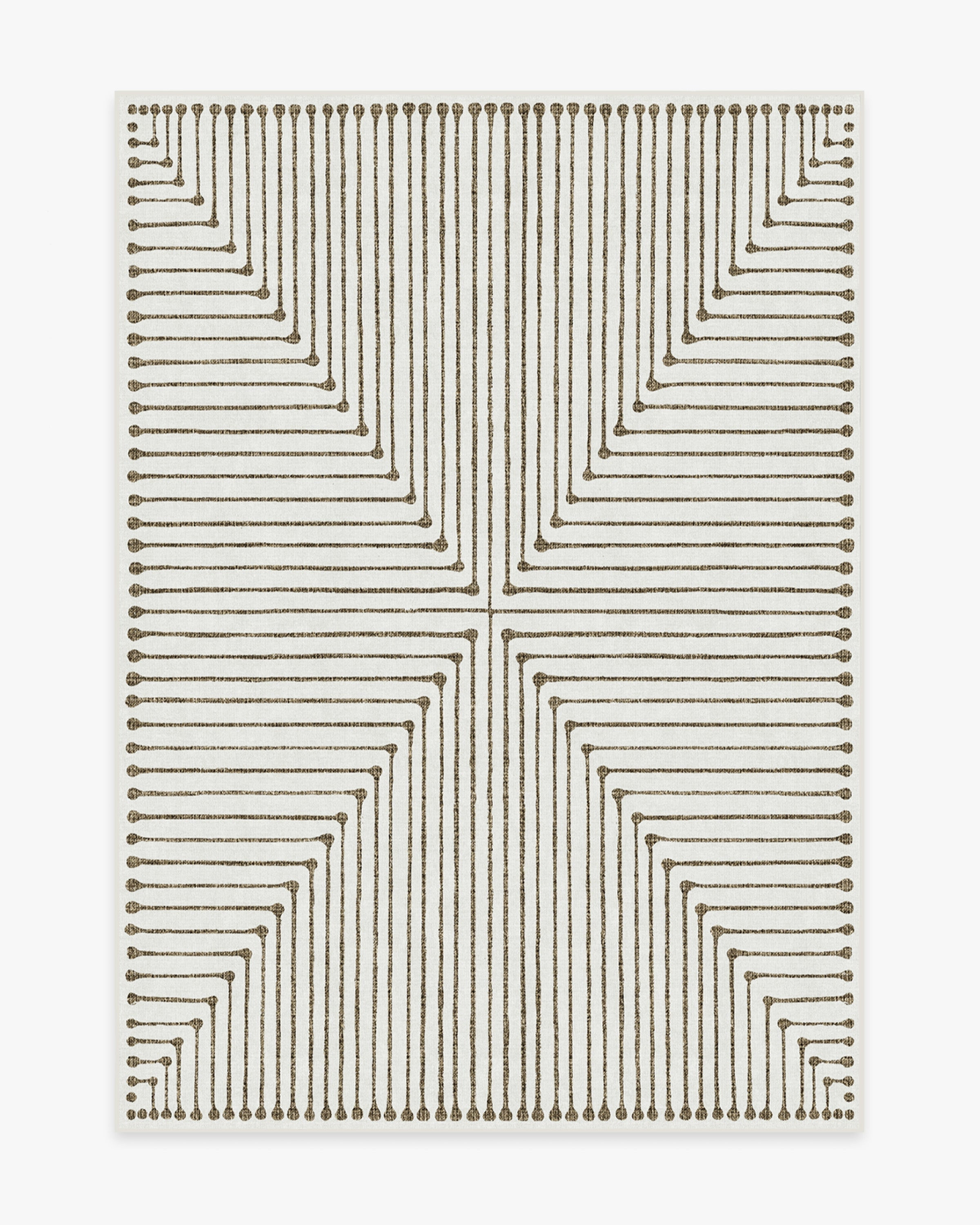 Jonathan Adler Inkdrop Camel & Ivory Rug | Ruggable