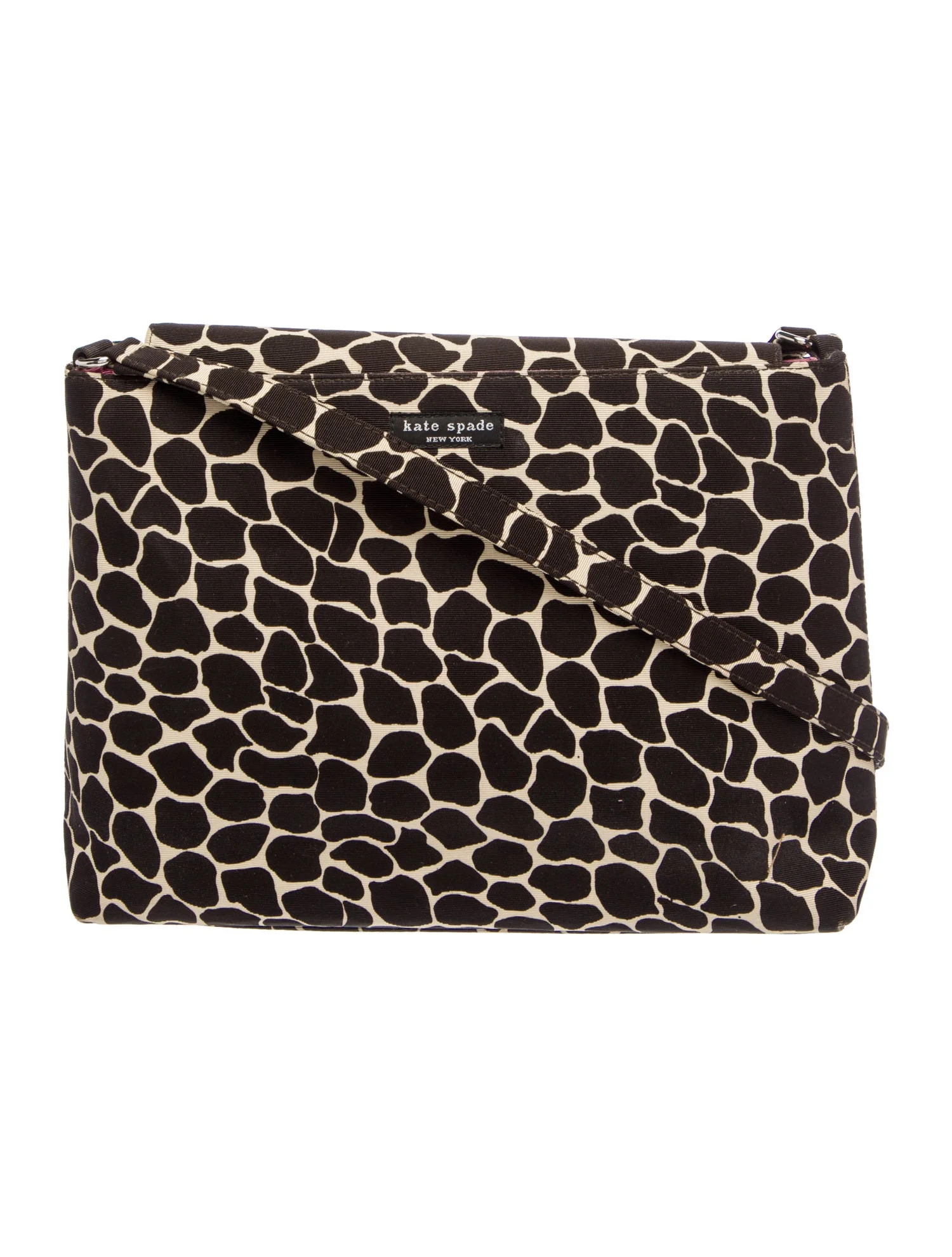 Kate Spade New York Canvas Shoulder Bag - Black Shoulder Bags, Handbags - WKA460571 | The RealRea... | The RealReal