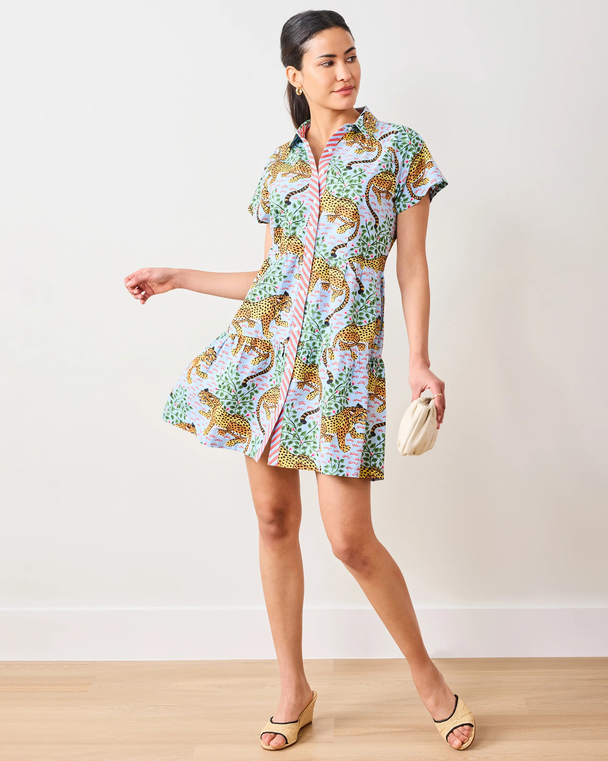 Bagheera - Easy Elegance Dress - Pale Blue | Printfresh