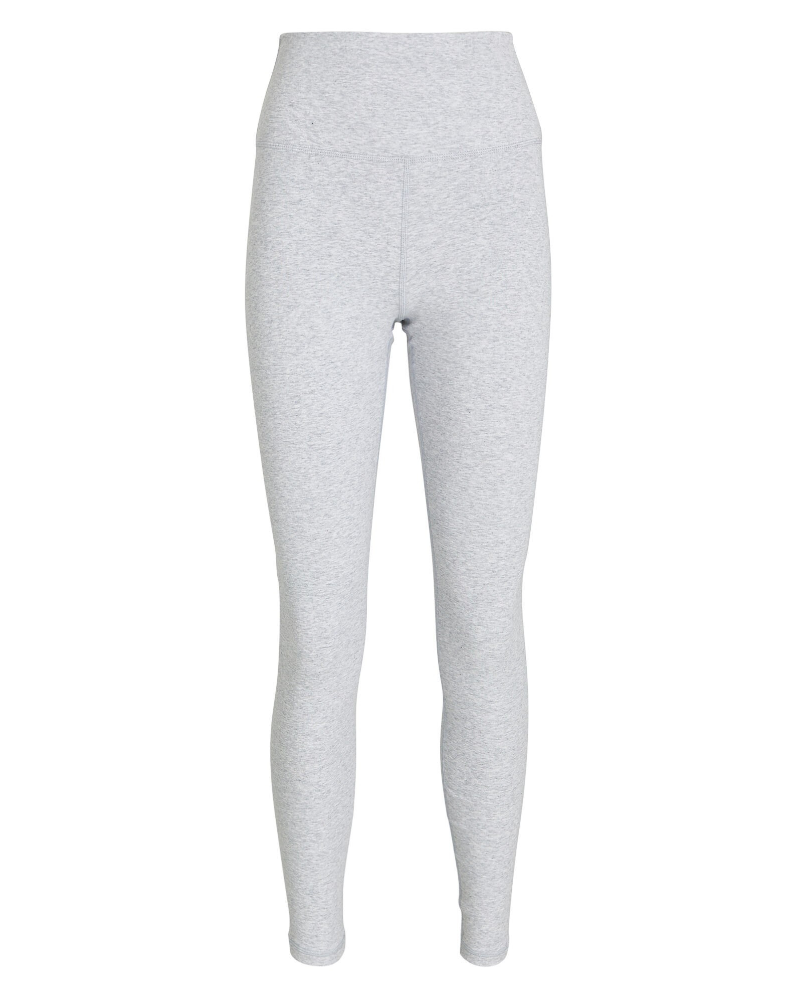 Mélange Cotton-Blend High-Rise Leggings | INTERMIX