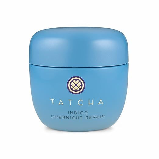 TATCHA Indigo Overnight Repair | Face Cream & Serum Treatment, Fragrance Free Night Cream, 50 ml ... | Amazon (US)