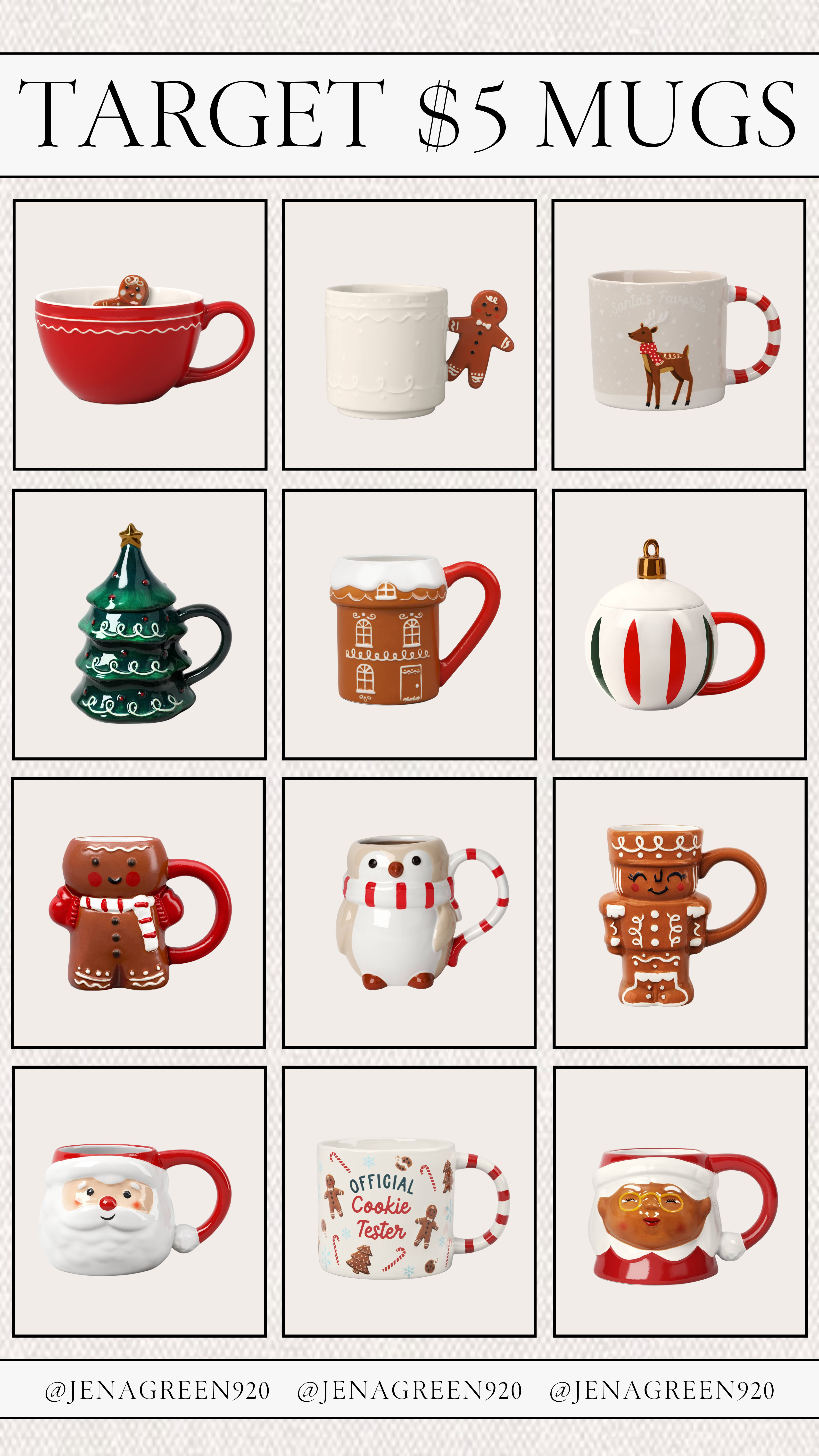 Target Christmas Mugs | Target Holiday Mugs | Target Christmas Decor | $5 Christmas Mugs 

 #LTKHoliday #LTKHome #LTKFindsUnder50