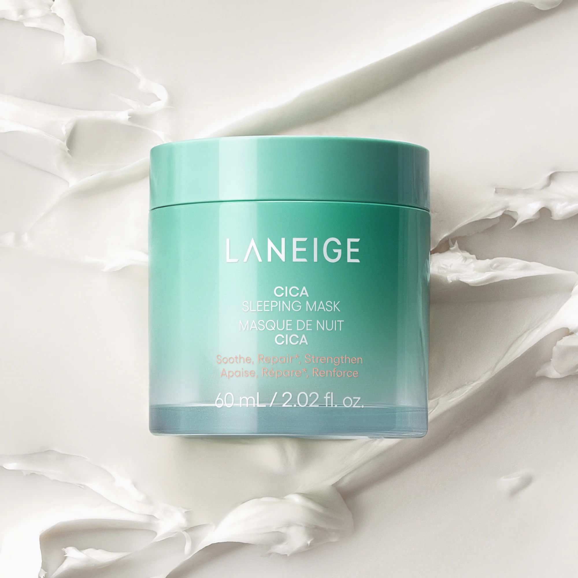 Cica Sleeping Mask with Centella Asiatica for Moisture Barrier Support | Laneige (US)