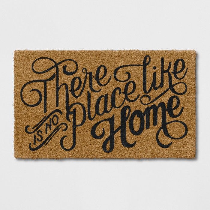 1'6"X2'6"/18"X30" Quote Doormat Black - Threshold™ | Target