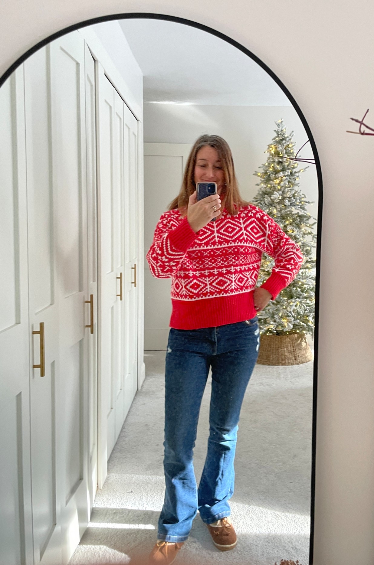 I bought this winter sweater from Old Navy in black and red and I kept both!  So cute and it was so affordable.  

Women’s size small.  

Old Navy women’s sweater.  Alpine sweater.  Holiday sweater.  

#LTKOver40 #LTKHoliday #LTKmomlife