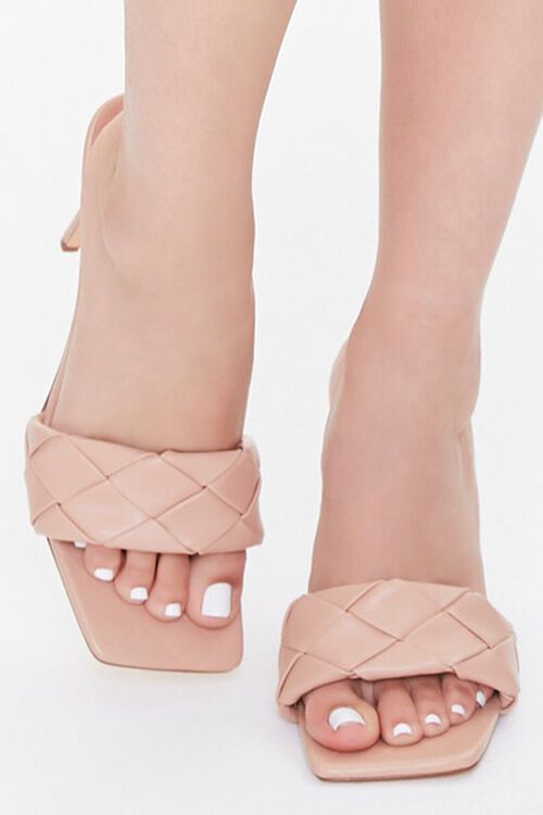 Crosshatch Square-Toe Stiletto Heels | Forever 21 (US)