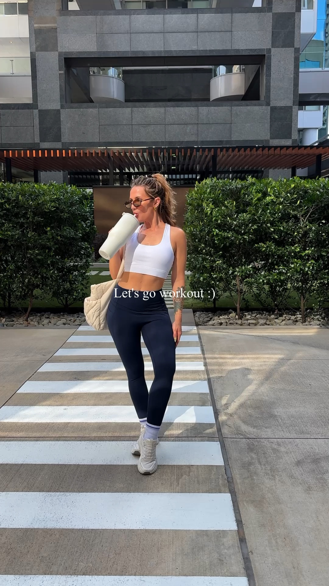 It’s leg dayyyyy woooo 🤍 my personal trainer is seriously so amazing and I’m so so thankful for her - let me know if you want a full leg day video because this is just like half the things I do!! Hehe okay 🤗🩷🩷

This set is so comfy I’ve worn it 4 times in the last week and a half already 😅 it’s from @iugayoga_us and you can use my code IUGAYOGA10 for 10% off on Amazon!! 

These leggings are superrr stretchy and have pockets which is really practical. I feel as if they’re slimming as well 🤭

#leggings #workoutset 

#LTKActive #LTKFindsUnder50 #LTKSummerEdit