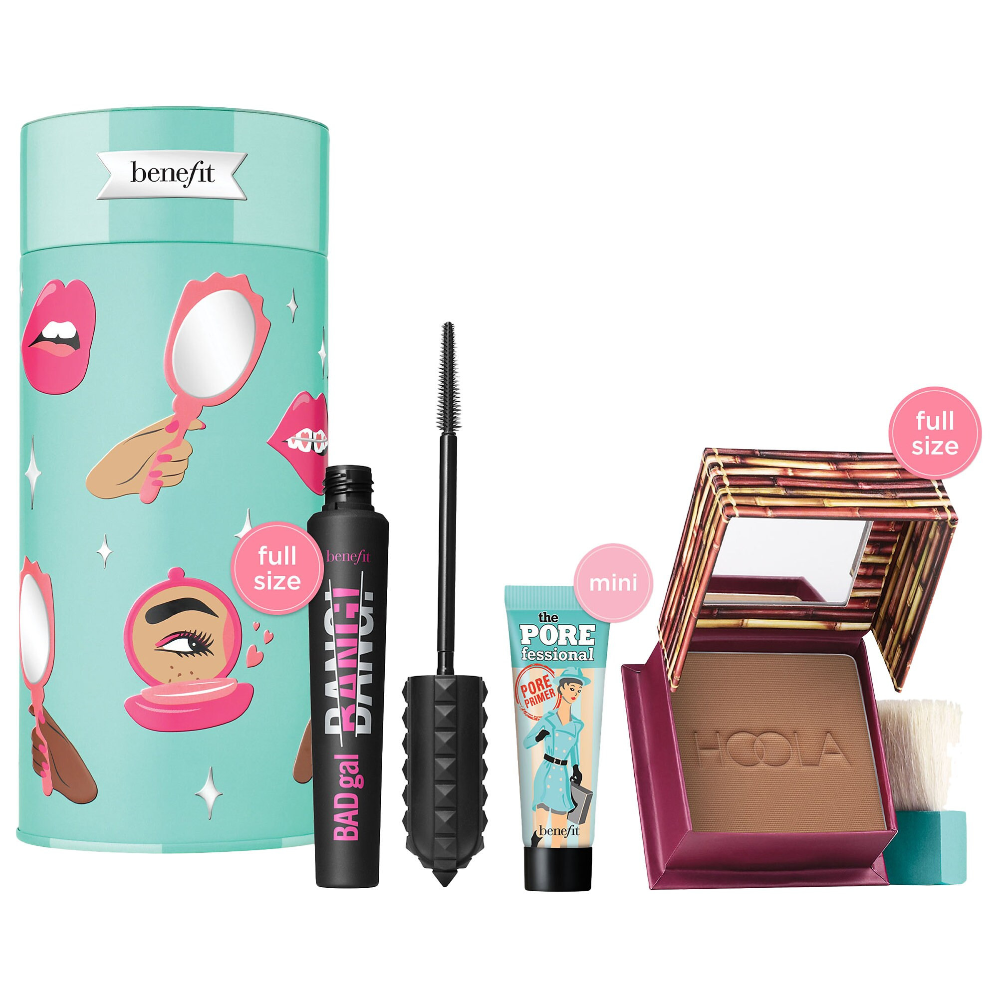 Benefit Cosmetics BADgal To The Bone Face & Eye Holiday Value Set | Sephora (US)
