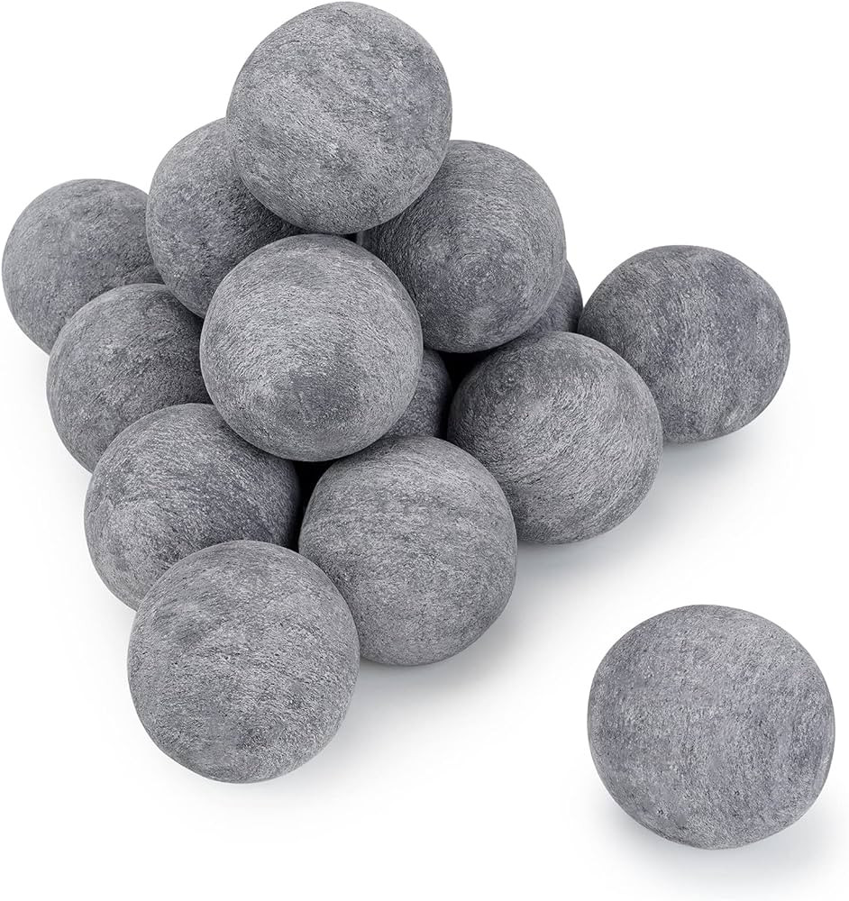 Stanbroil Ceramic Fire Balls - 3” Round Fire Stones for Fire Pit Fire Bowl and Fireplace - Set ... | Amazon (US)