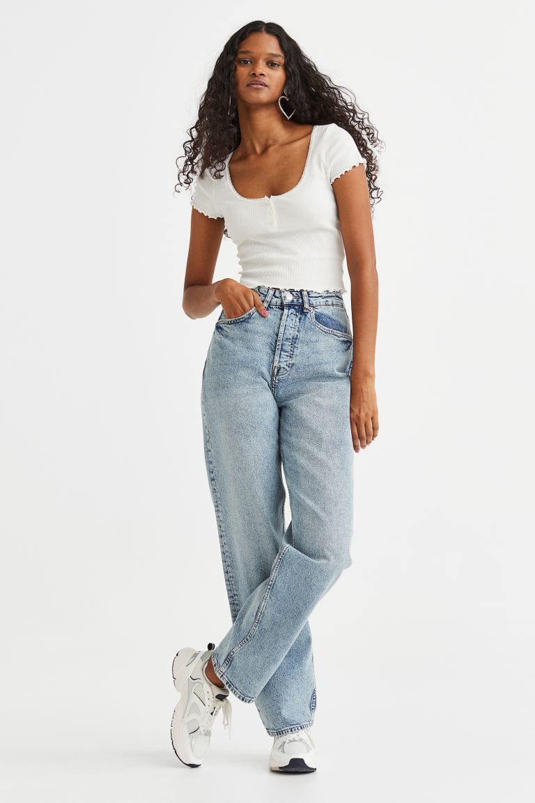 Vintage Straight High Jeans curated on LTK