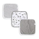 Burt's Bees Baby - Washcloths, Absorbent Knit Terry, Super Soft 100% Organic Cotton (A-Bee-C, 3-Pack | Amazon (US)