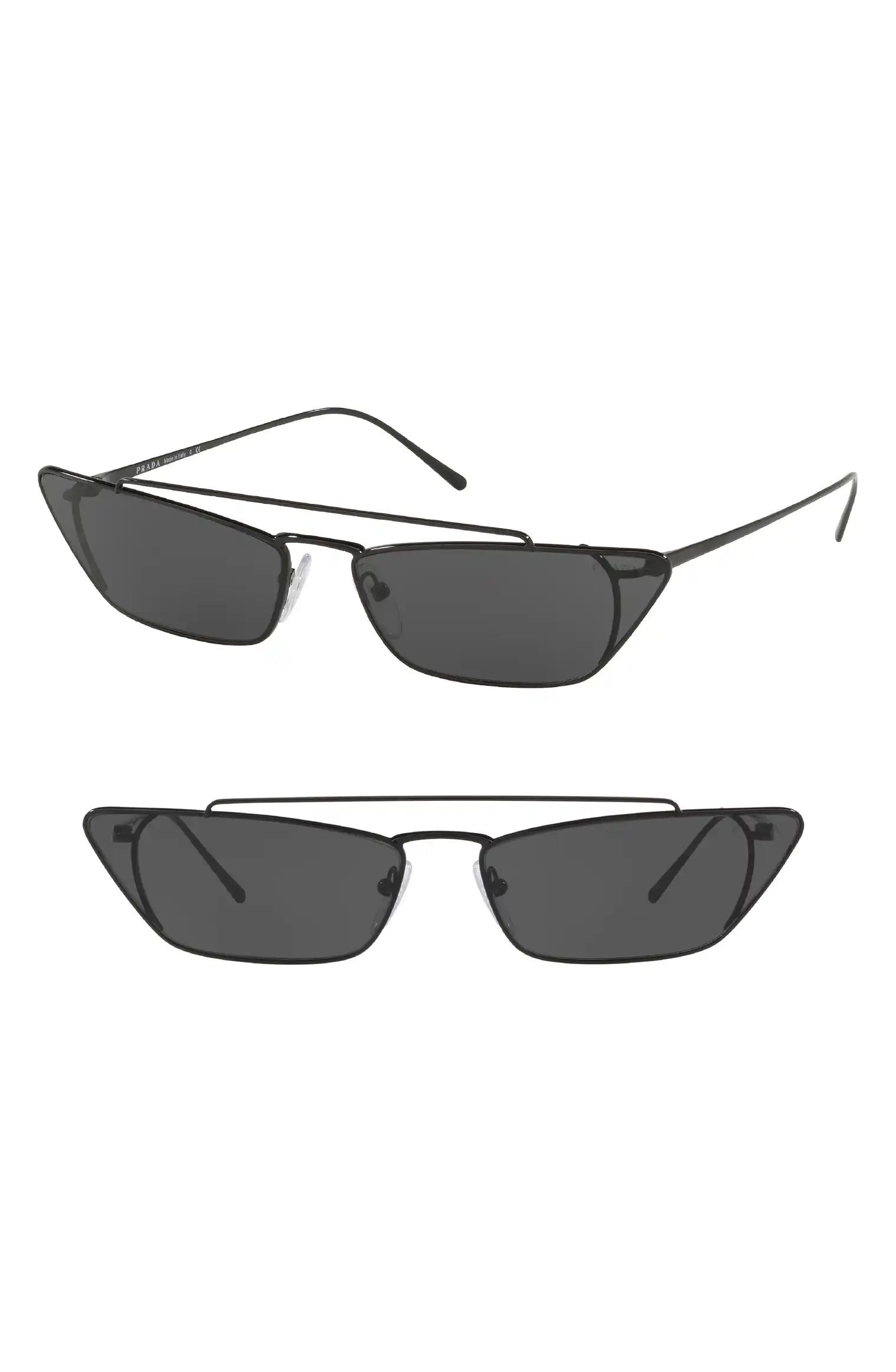 Prada Ultravox 67mm Oversize Cat Eye Sunglasses | Nordstrom | Nordstrom