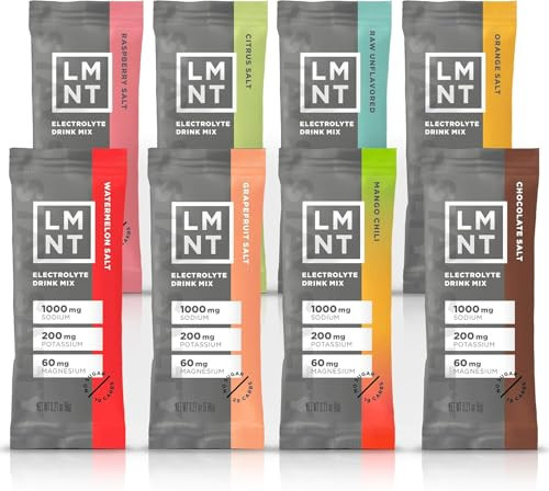 LMNT Zero Sugar Electrolytes - Sample Pack | Drink Mix | 8-Count | Amazon (US)