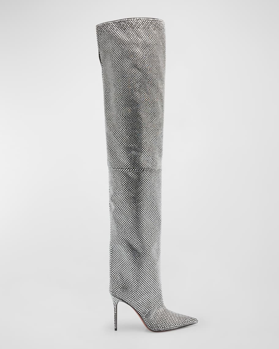 Fiona Crystal Over-The-Knee Boots | Neiman Marcus