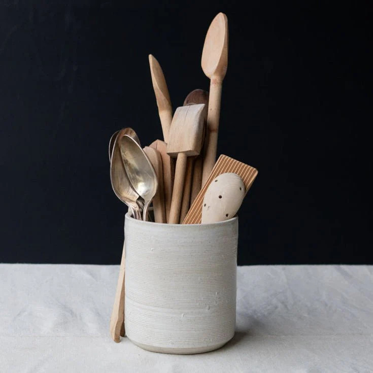 Chantilly Utensil Crock - the french kitchen - elsie green | Elsie Green US