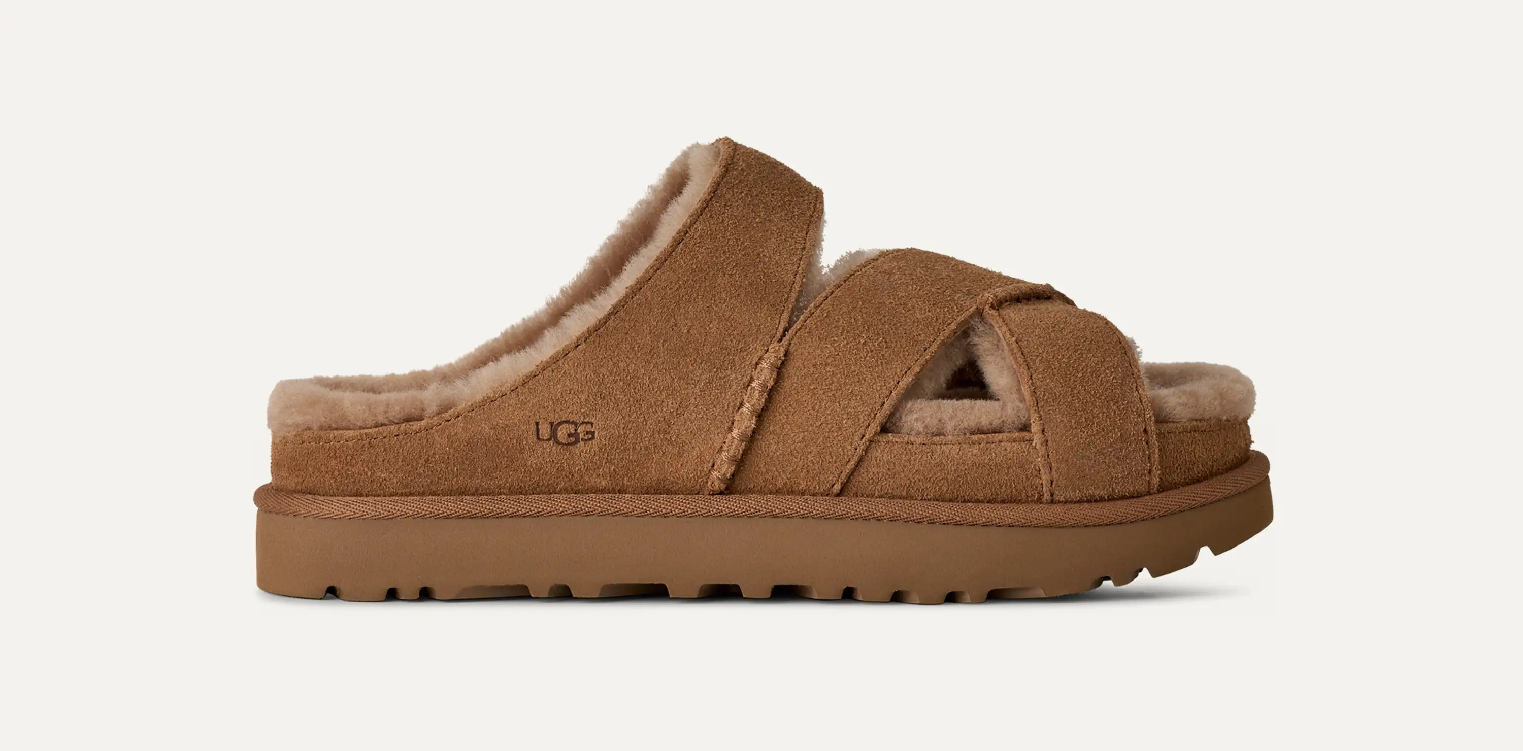 Greenport Cross Strap Slide for Women | UGG® | UGG (US)