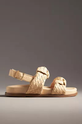 Schutz Kareen Knot Woven Sandals | Anthropologie (US)