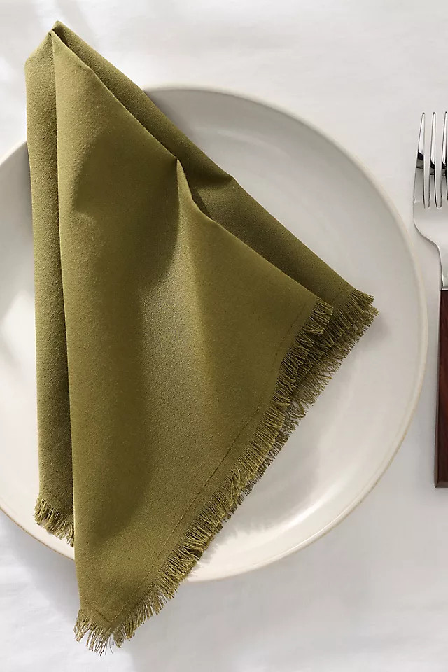 Essential Dinner Napkins, Set of 4 | Anthropologie (US)