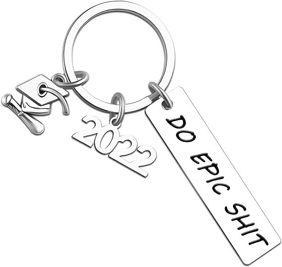 2022 Graduation Gifts Keychain for Women Him 2022 Senior Keychain for Her Men Student Graduate Gr... | Amazon (US)