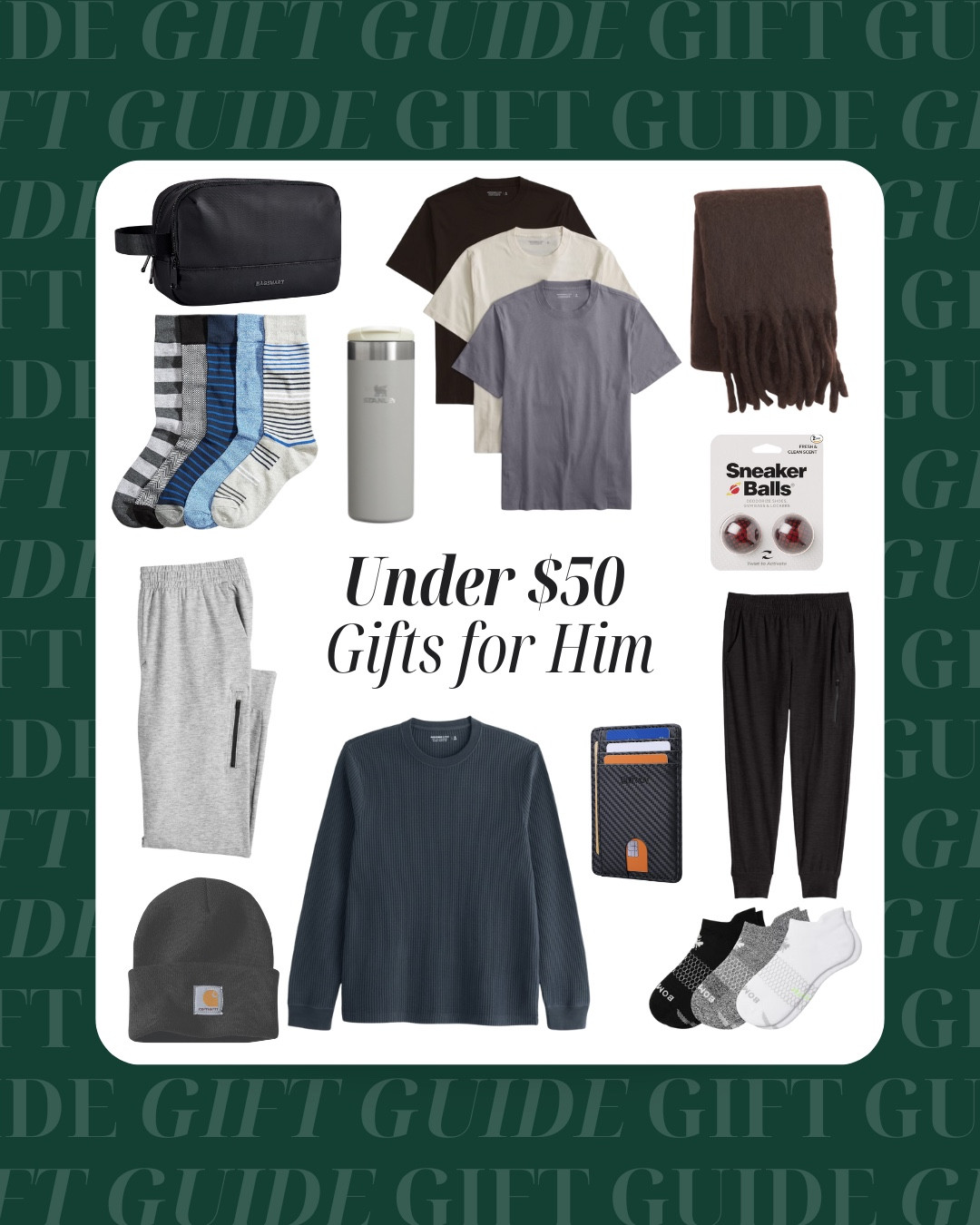 Gift ideas for him under $50

#LTKMens #LTKHoliday #LTKGiftGuide