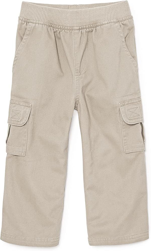 The Children's Place Baby Toddler Boys' Pull on Cargo Pants | Amazon (US)