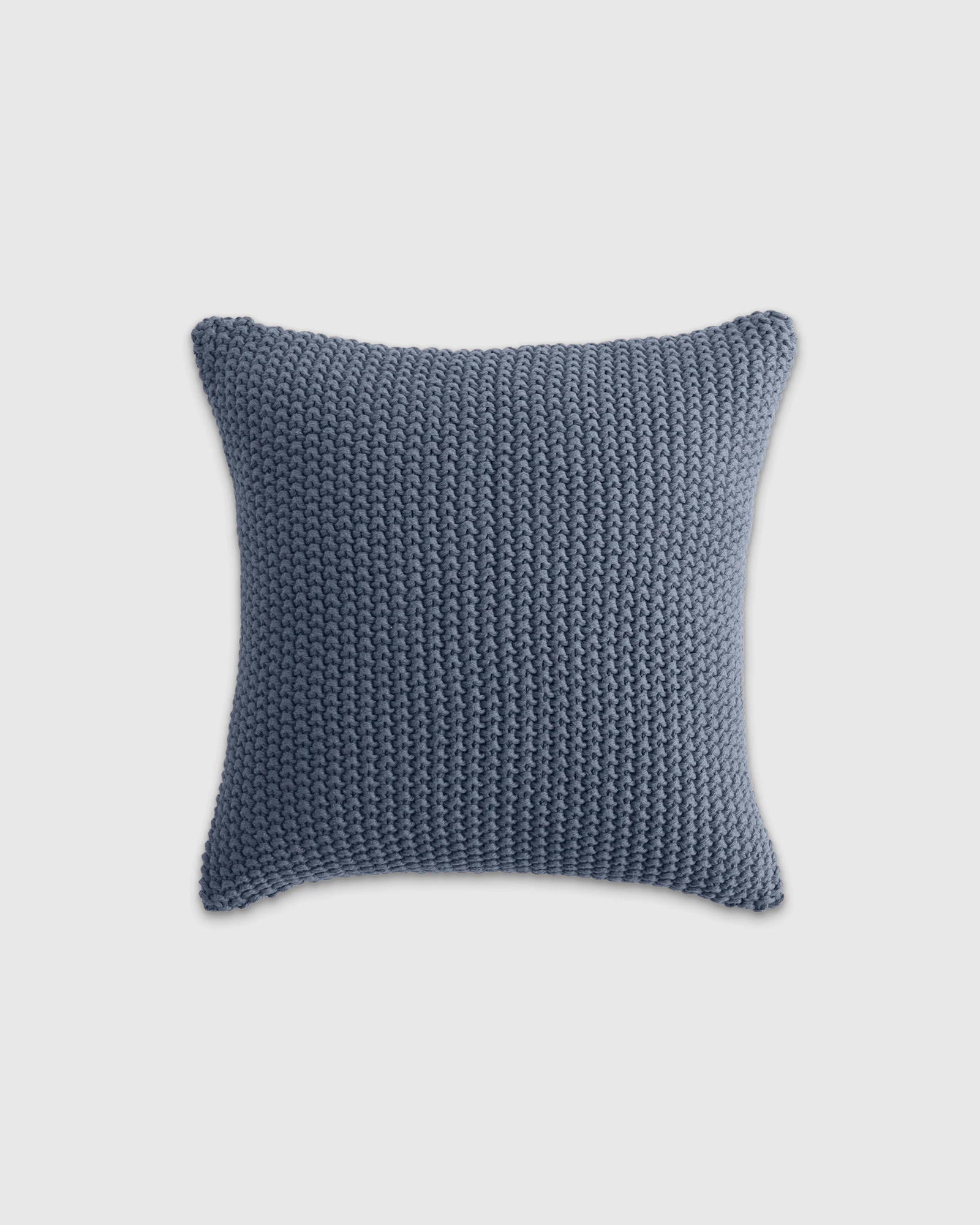 Quince | Cotton Fisherman Pillow Cover in Ivory, Size 20x20 | Quince