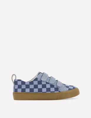 Boden Boys Low Tops in Blue | Size 33 | Boden (US)