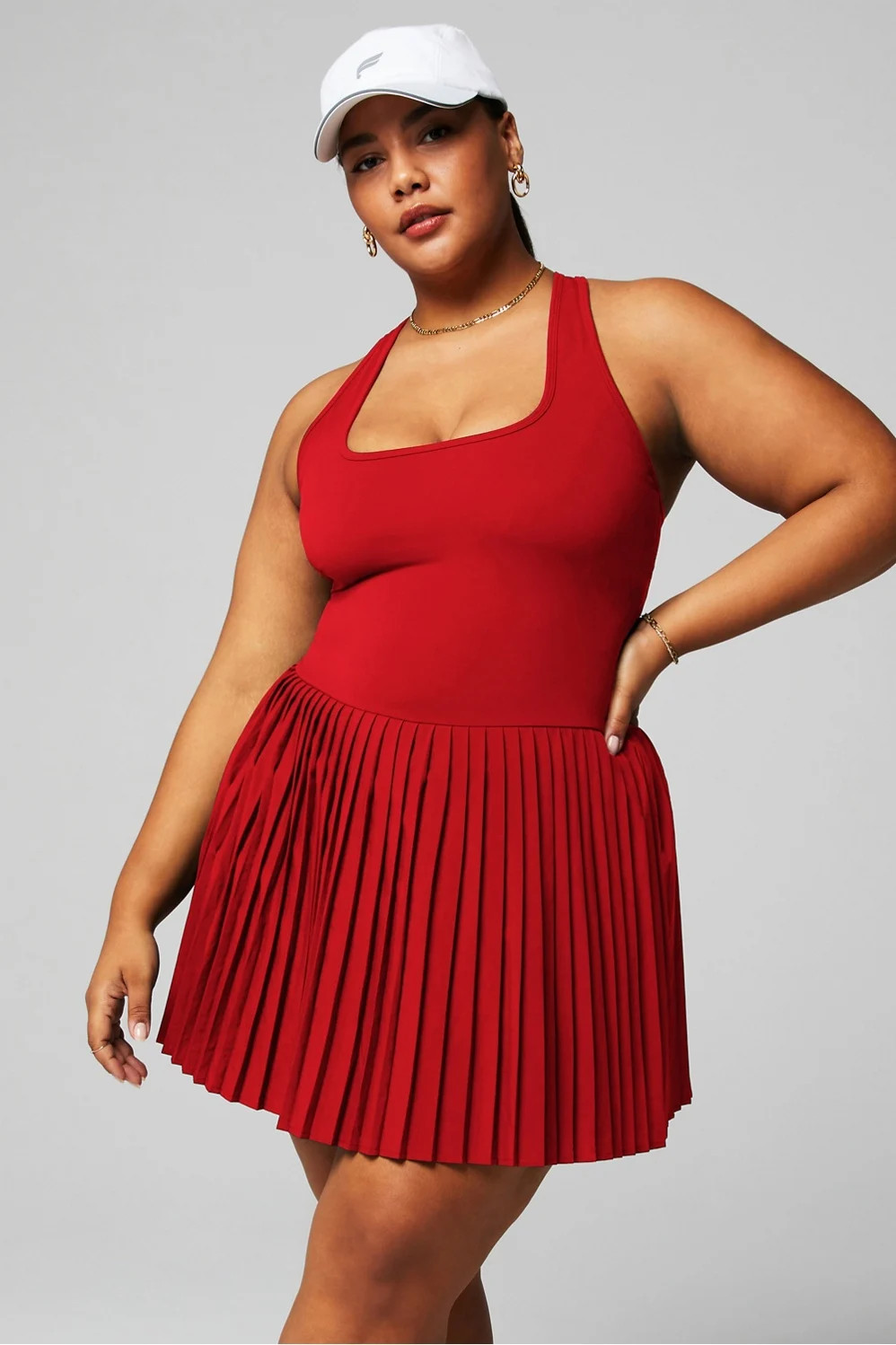 Hot Shot Pleated Dress Classic Mini | Fabletics