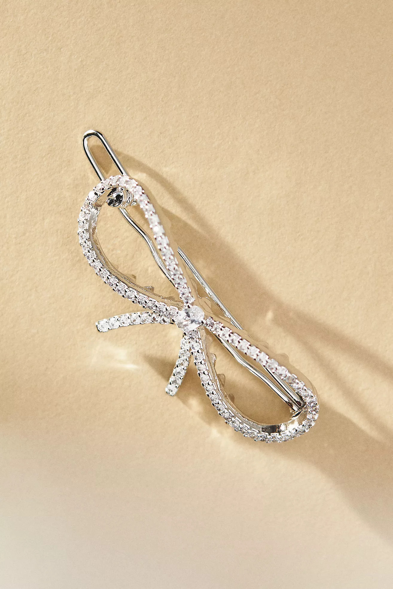 Rhinestone Bow Hair Clip | Anthropologie (US)